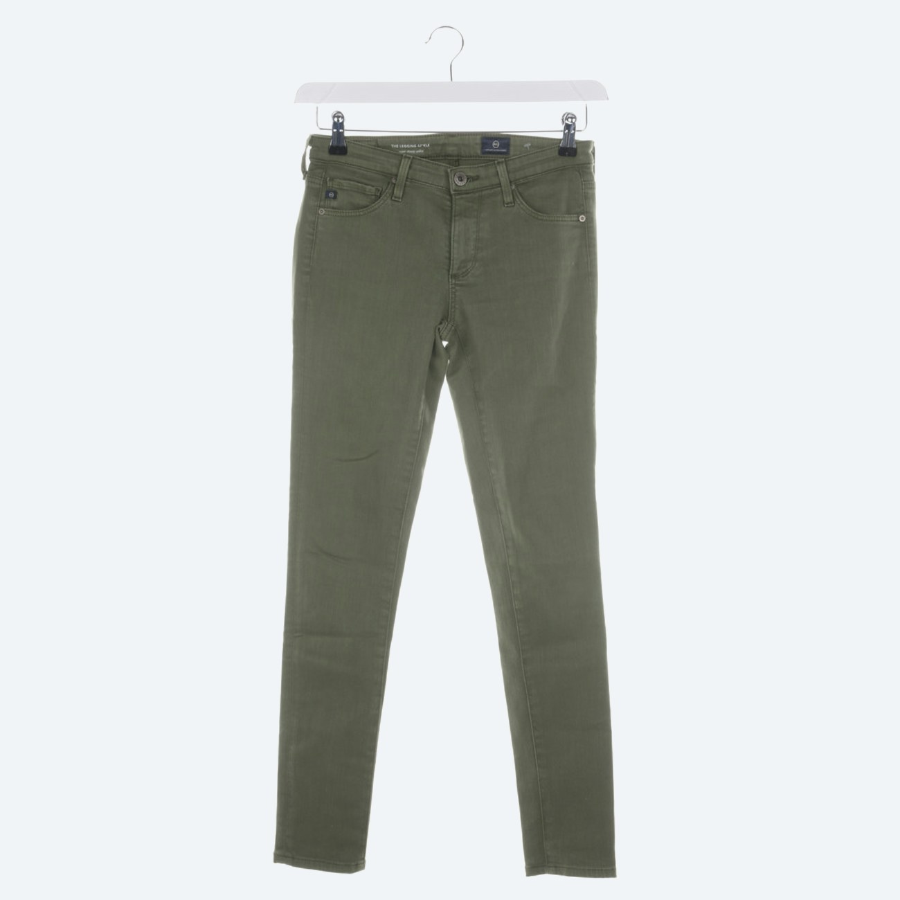 Image 1 of Skinny Jeans W25 Darkolivegreen in color Green | Vite EnVogue