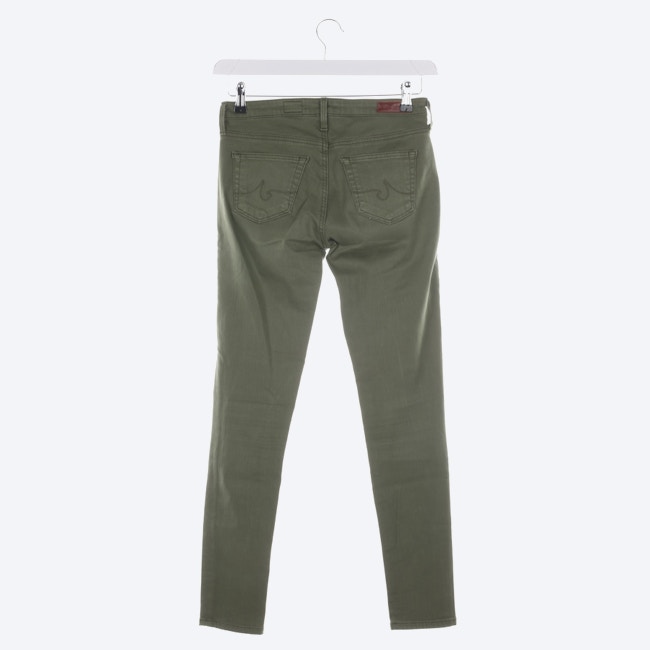 Bild 2 von Skinny Jeans W25 Dunkles Olivgrün in Farbe Grün | Vite EnVogue