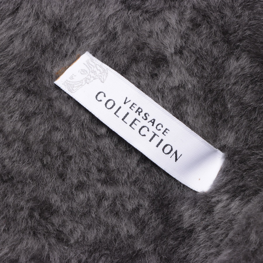 Image 5 of Leather Coat 32 Gray in color Gray | Vite EnVogue