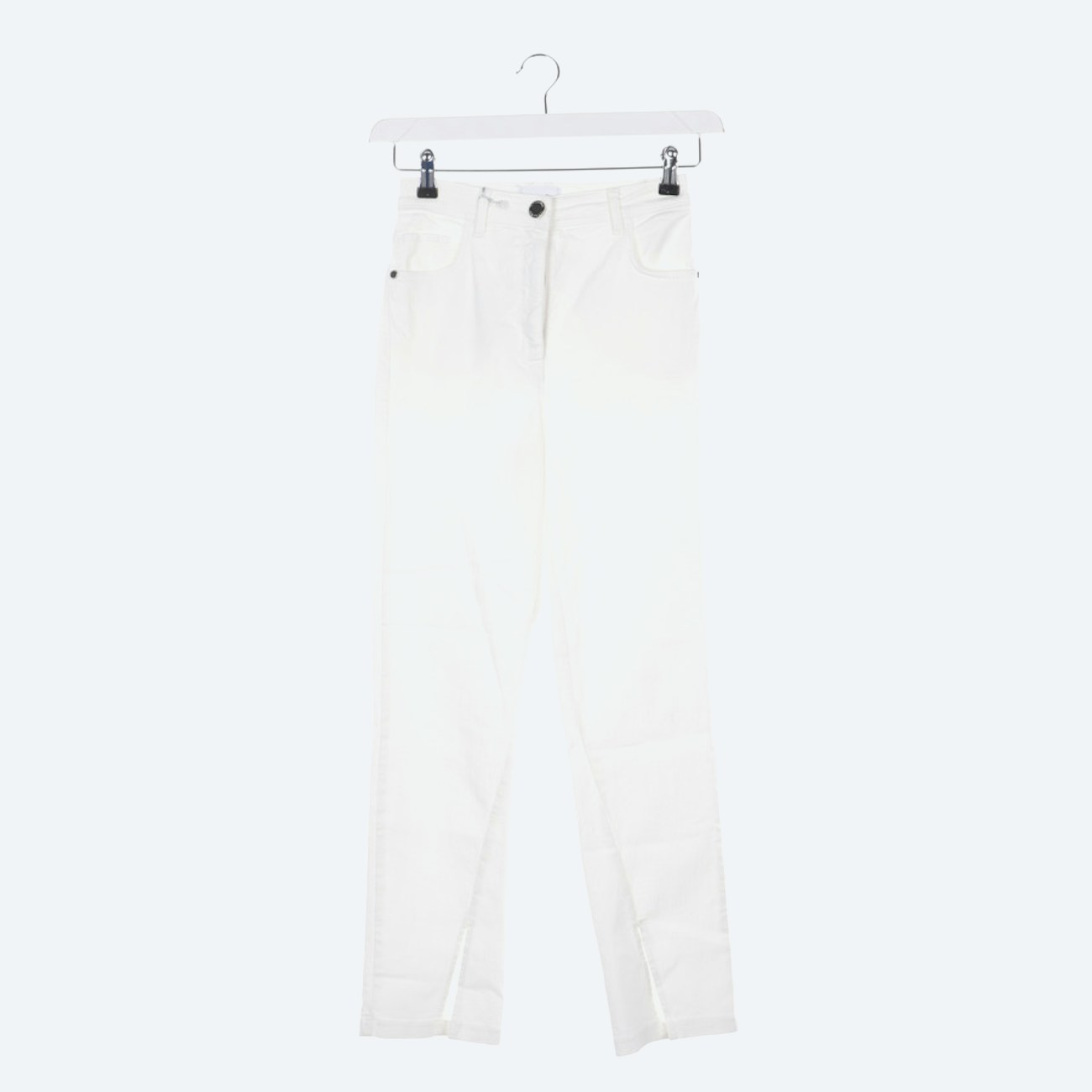 Image 1 of Jeans Slim Fit W25 White in color White | Vite EnVogue