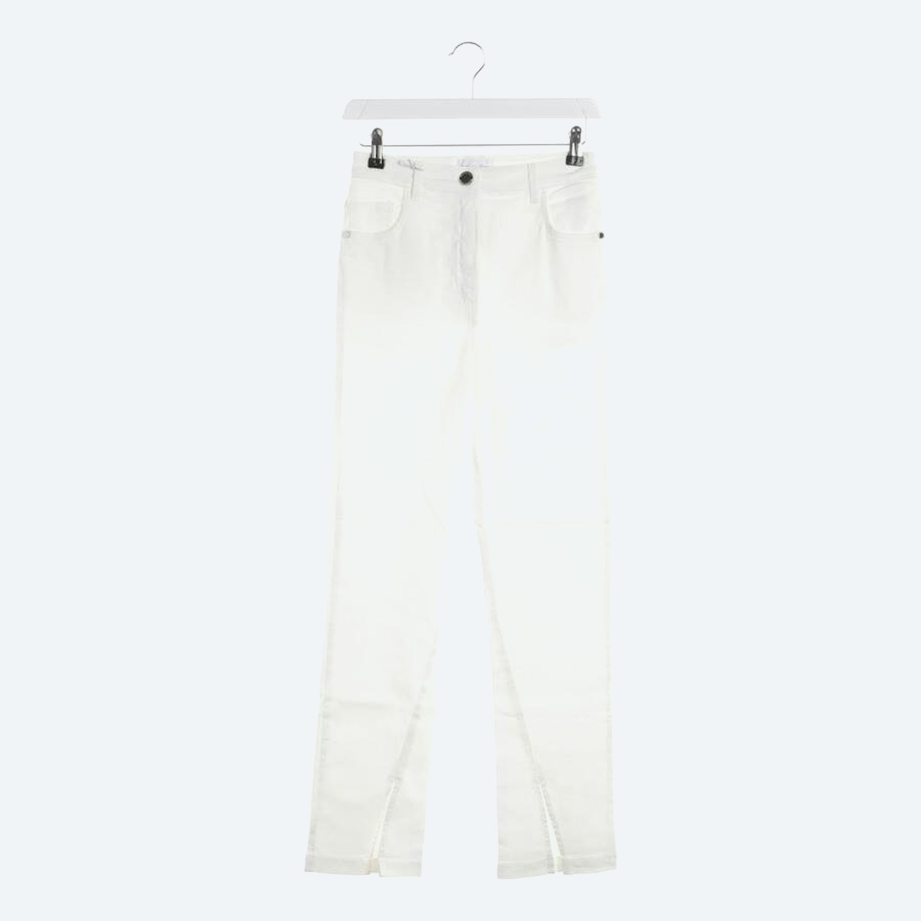 Image 1 of Jeans Slim Fit W26 White in color White | Vite EnVogue