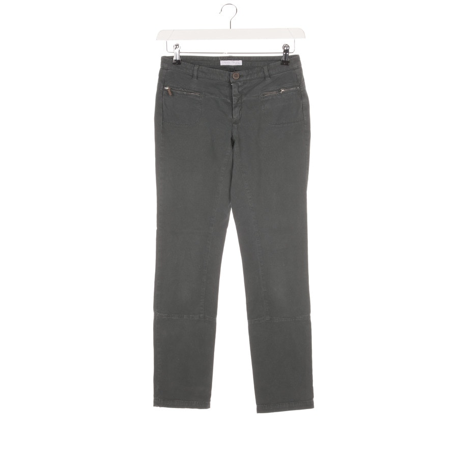 Image 1 of Trousers XS Gray green in color Gray | Vite EnVogue