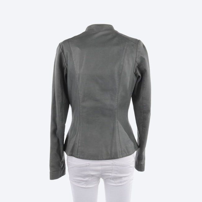 Image 2 of LeatherJackets 36 Gray green in color Gray | Vite EnVogue