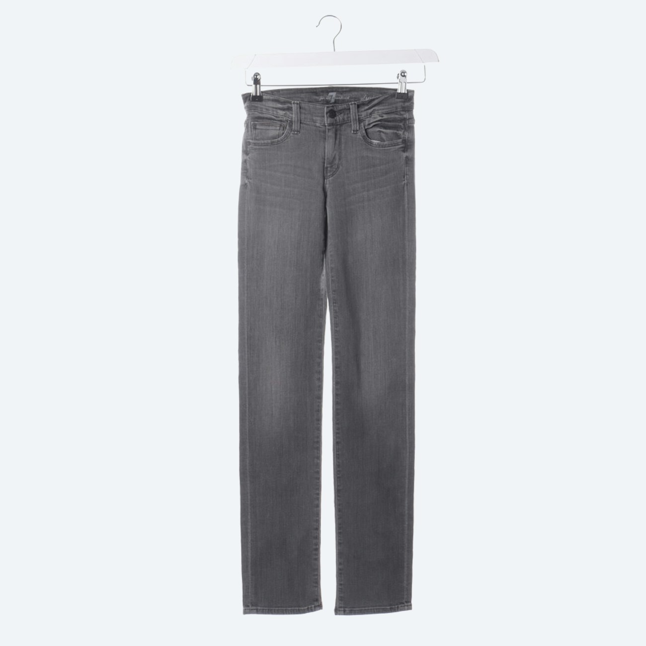 Bild 1 von Straight Fit Jeans W24 Grau in Farbe Grau | Vite EnVogue