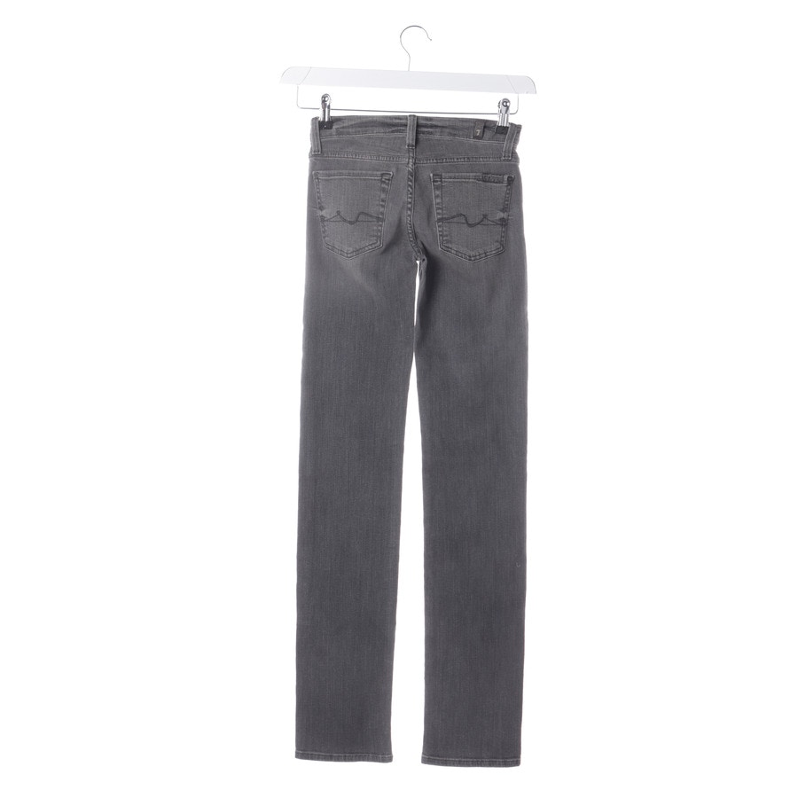 Bild 2 von Straight Fit Jeans W24 Grau in Farbe Grau | Vite EnVogue