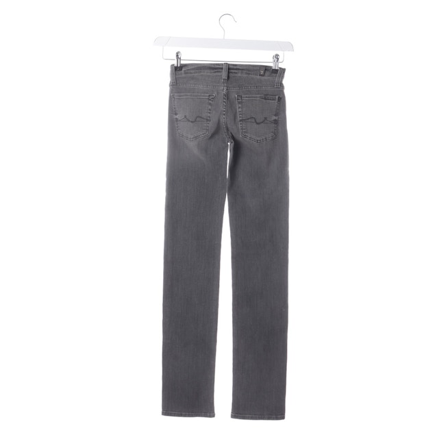 Straight Fit Jeans W24 Grau | Vite EnVogue