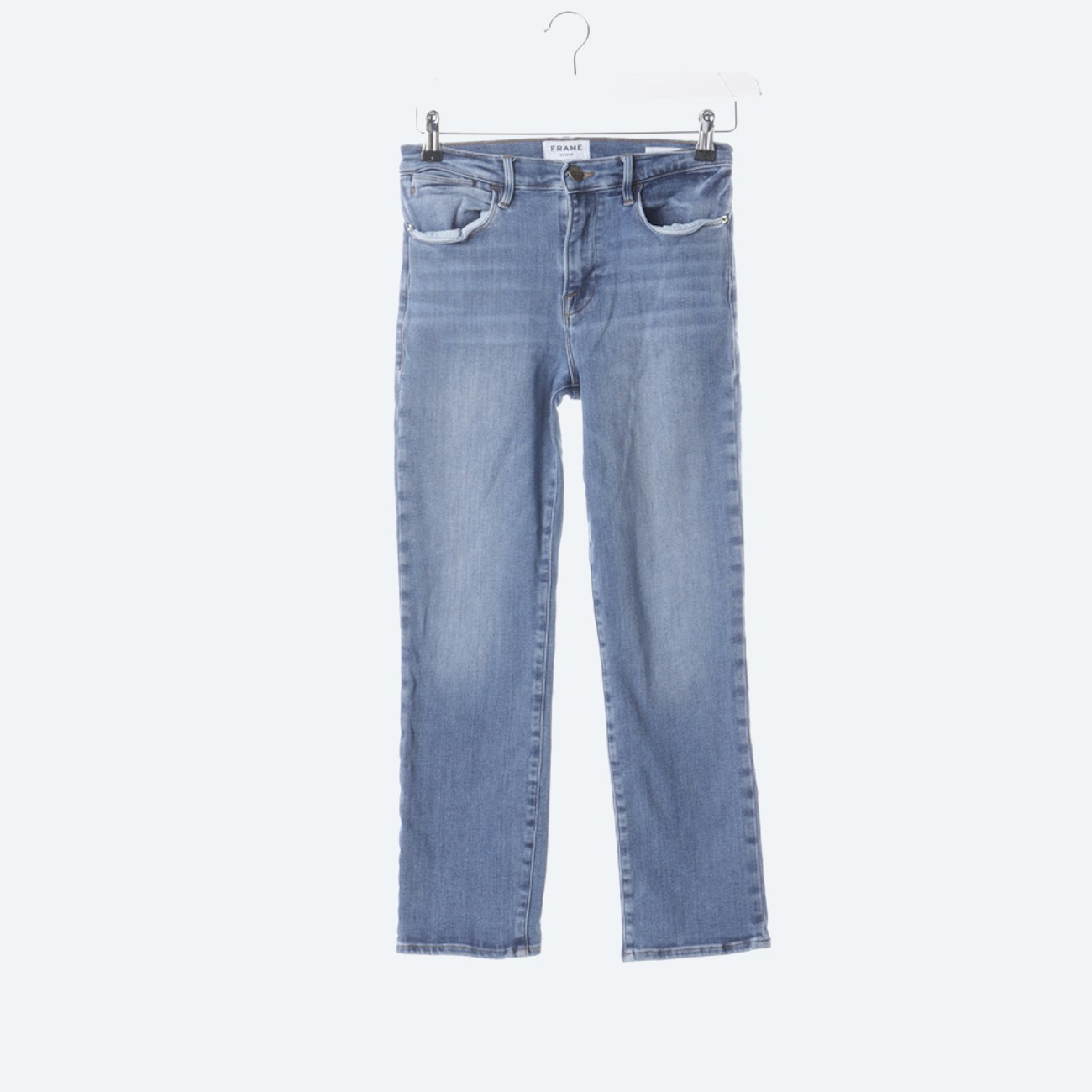Image 1 of Straight Fit Jeans W28 Blue in color Blue | Vite EnVogue