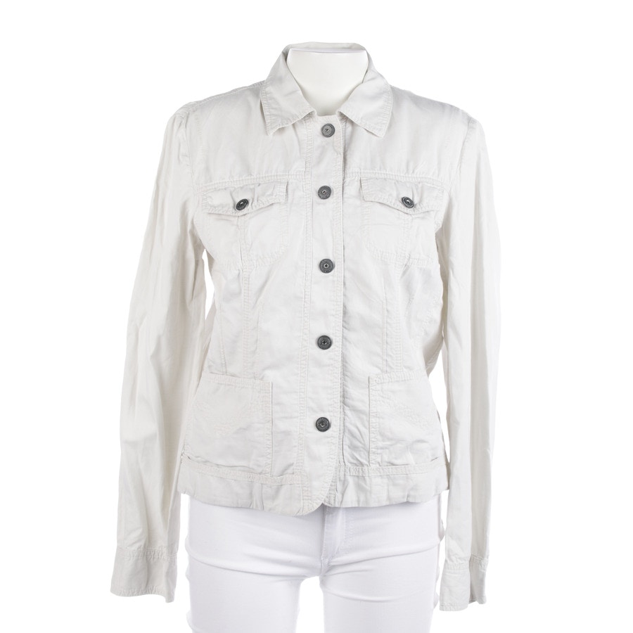 Image 1 of Between-seasons Jacket M Beige in color White | Vite EnVogue