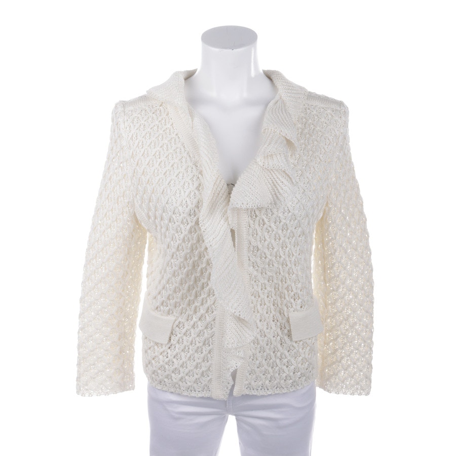 Image 1 of Cardigan 38 Ivory in color White | Vite EnVogue