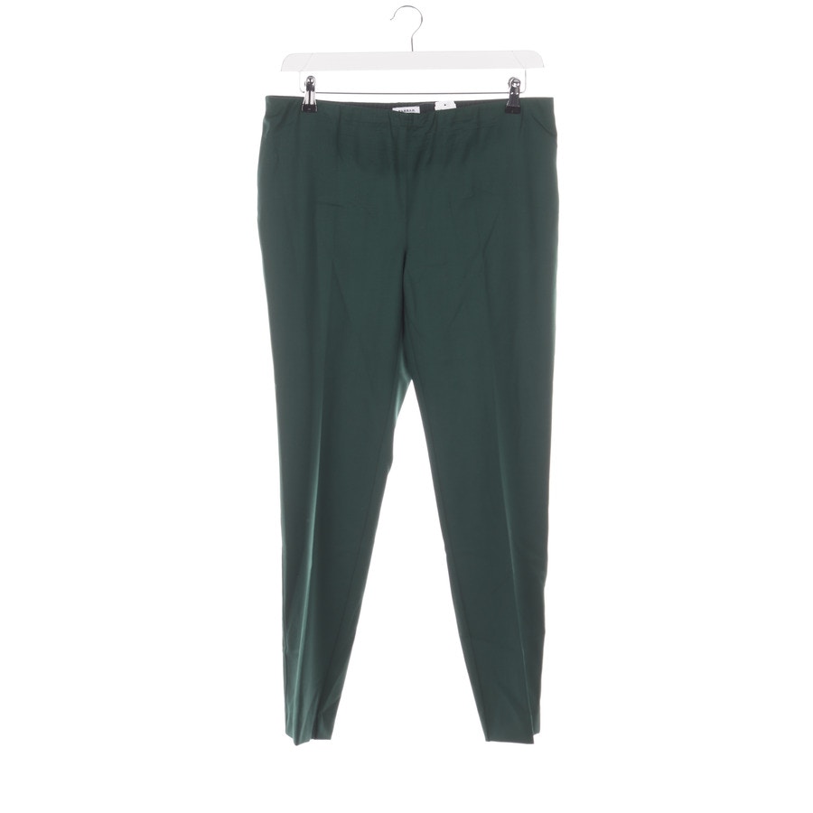 Image 1 of Pleated Trousers XL Emerald green in color Green | Vite EnVogue