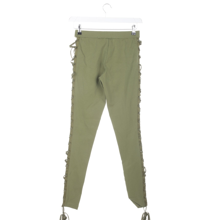 Image 2 of Trousers M Green in color Green | Vite EnVogue