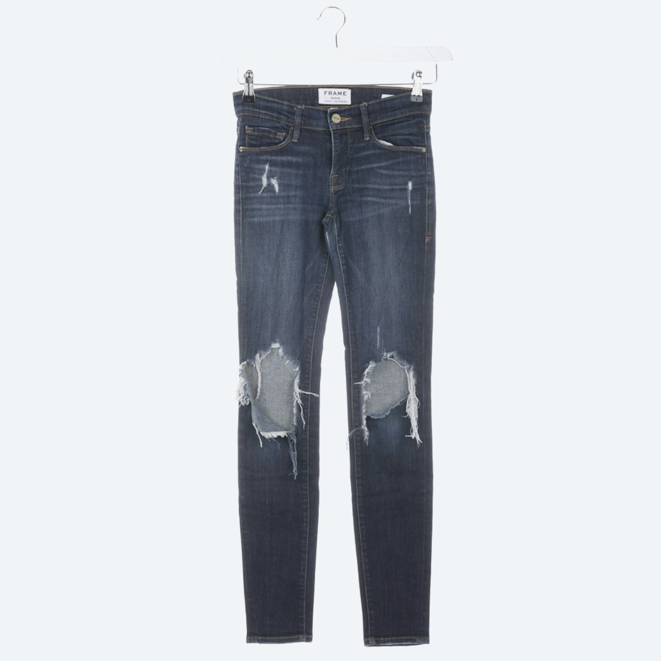 Bild 1 von Skinny Jeans W24 Dunkelblau in Farbe Blau | Vite EnVogue