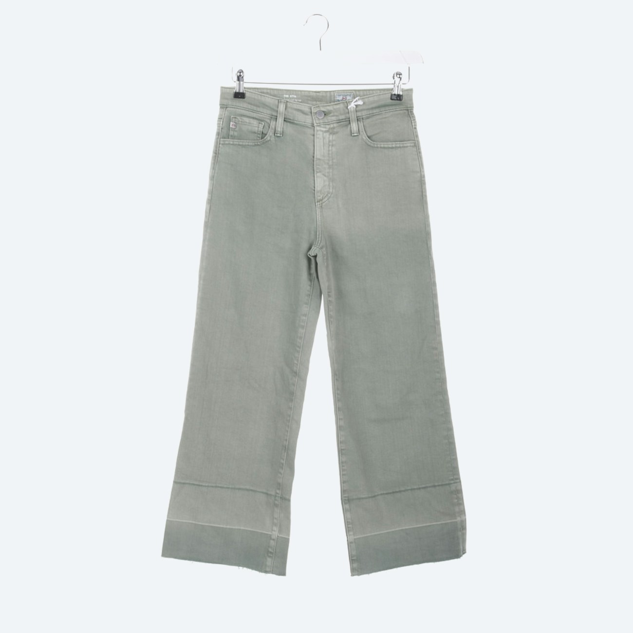 Image 1 of Jeans Straight Fit W28 Green in color Green | Vite EnVogue