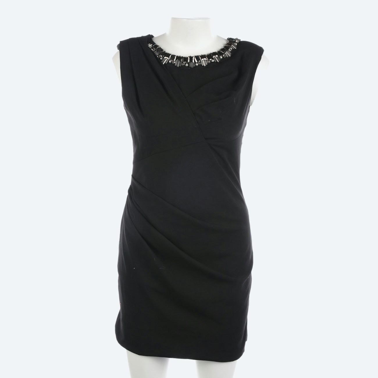 Image 1 of Silk Dress L Black in color Black | Vite EnVogue
