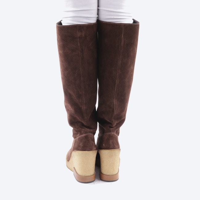 Image 3 of Knee High Boots EUR 39 Brown in color Brown | Vite EnVogue