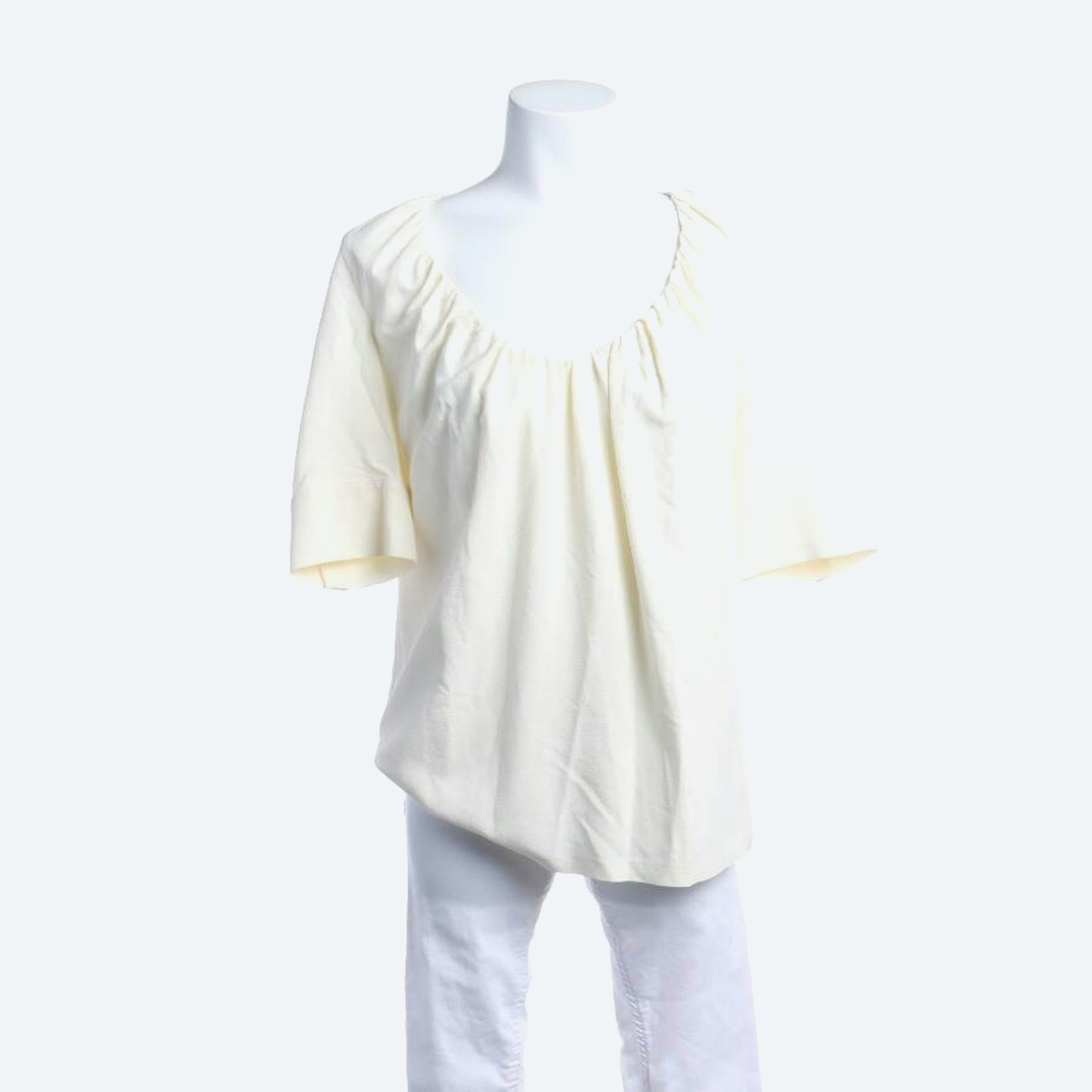 Image 1 of Shirt Blouse 36 Cream in color White | Vite EnVogue