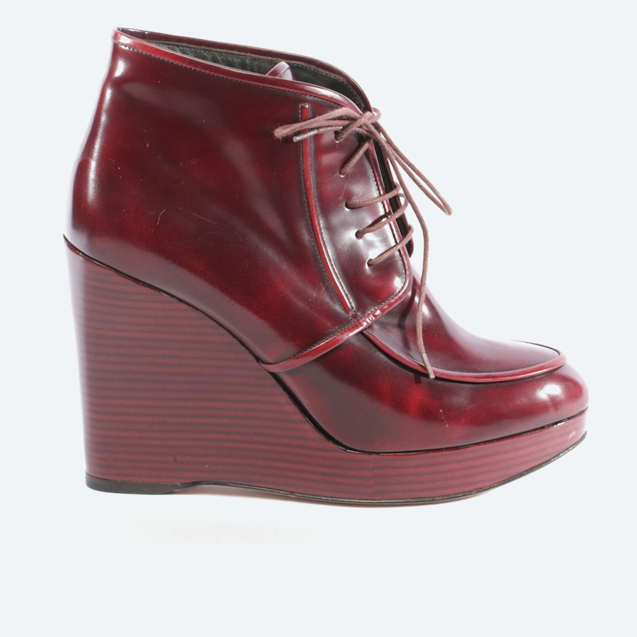 Image 1 of Ankle Boots EUR 39 Bordeaux in color Red | Vite EnVogue