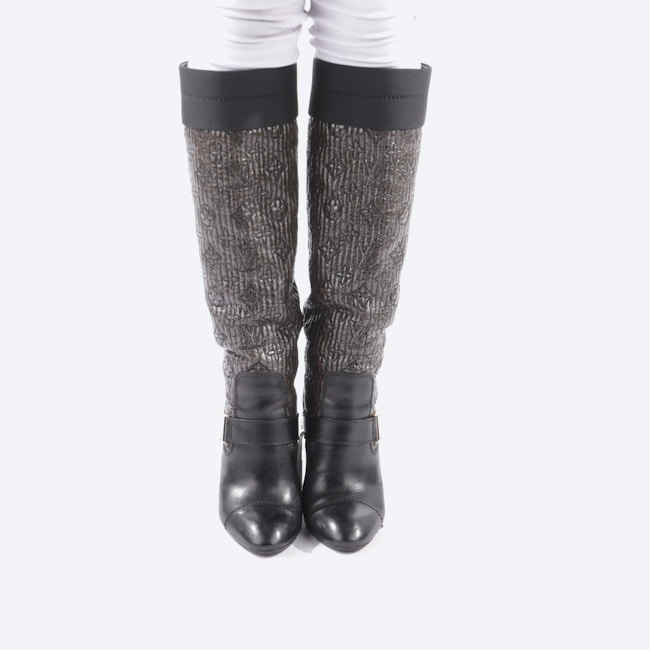 Image 2 of Knee High Boots EUR 35 Black in color Black | Vite EnVogue
