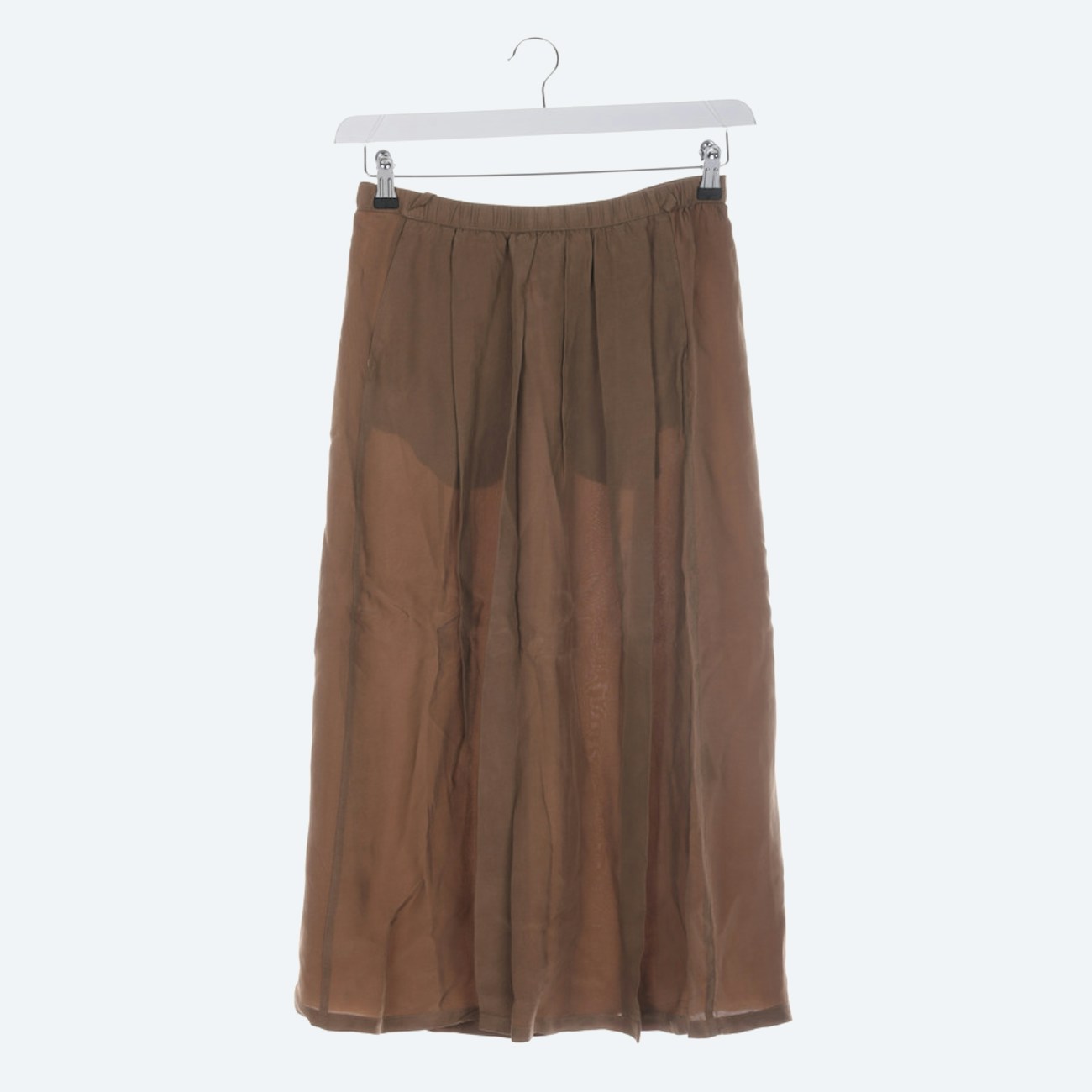 Image 1 of Skirt XS Cognac in color Brown | Vite EnVogue