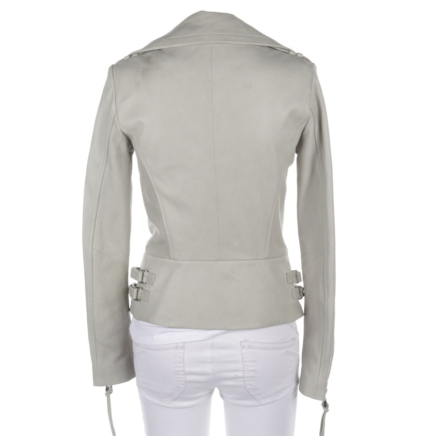 Image 2 of LeatherJackets 36 Grège in color White | Vite EnVogue