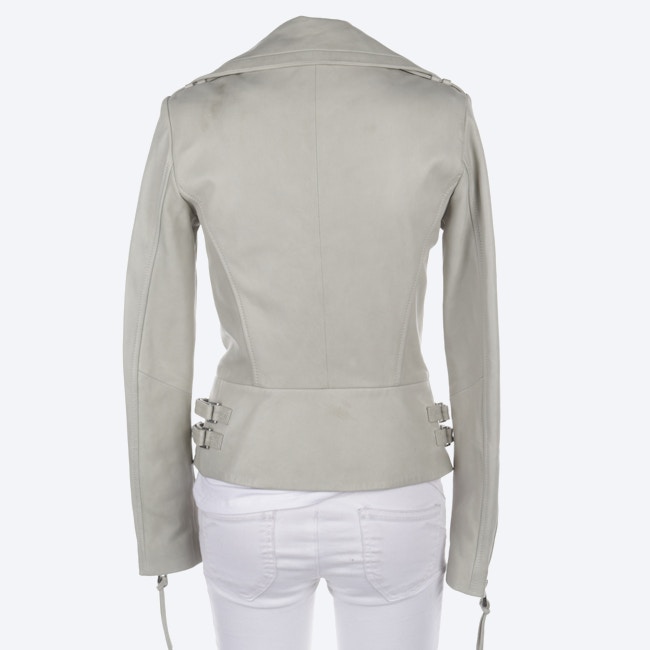 Image 2 of LeatherJackets 36 Grège in color White | Vite EnVogue