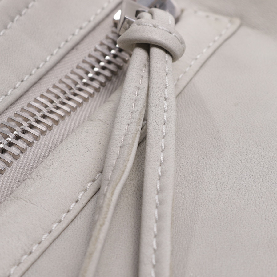Image 4 of LeatherJackets 36 Grège in color White | Vite EnVogue