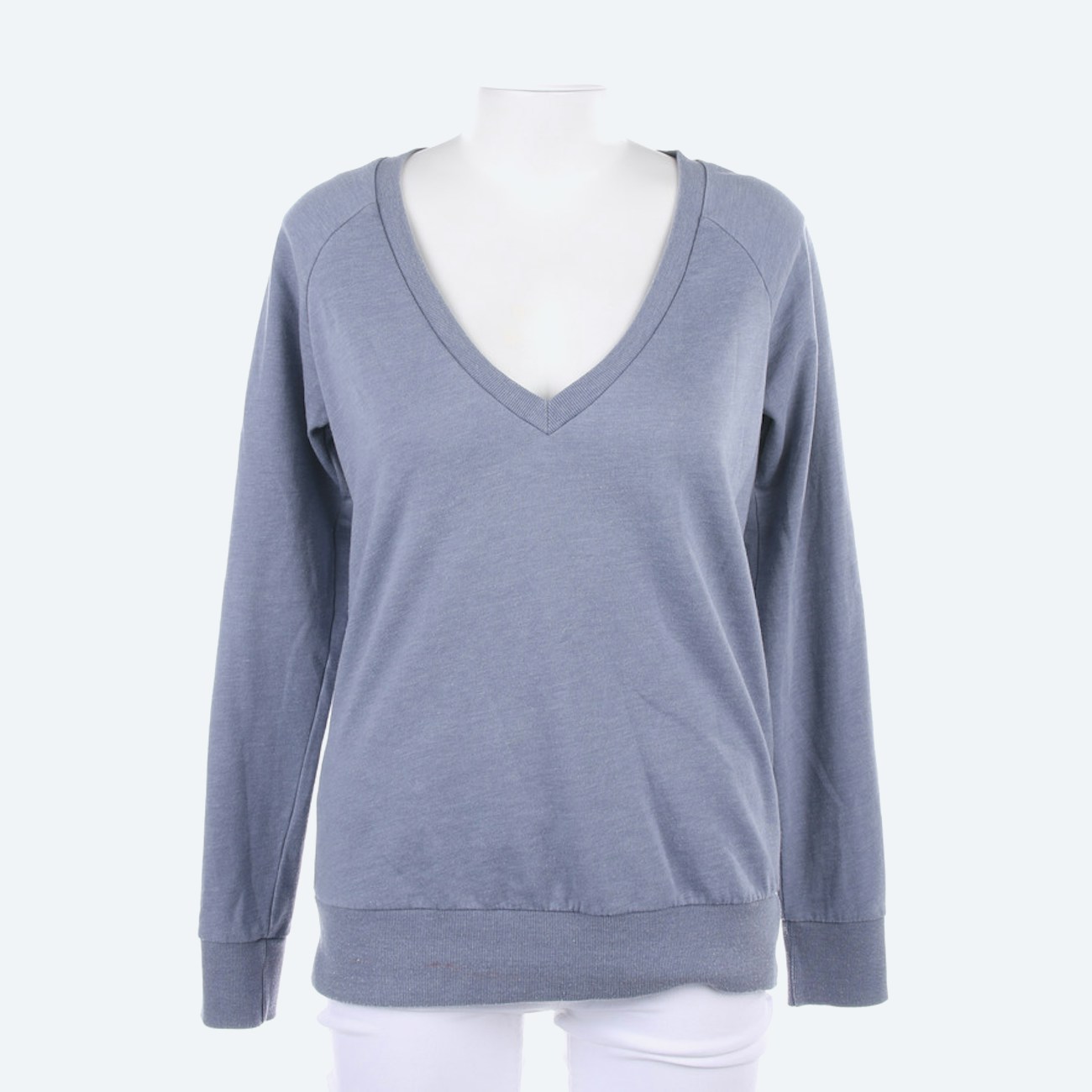 Image 1 of Sweat Jacket XS Steelblue in color Blue | Vite EnVogue