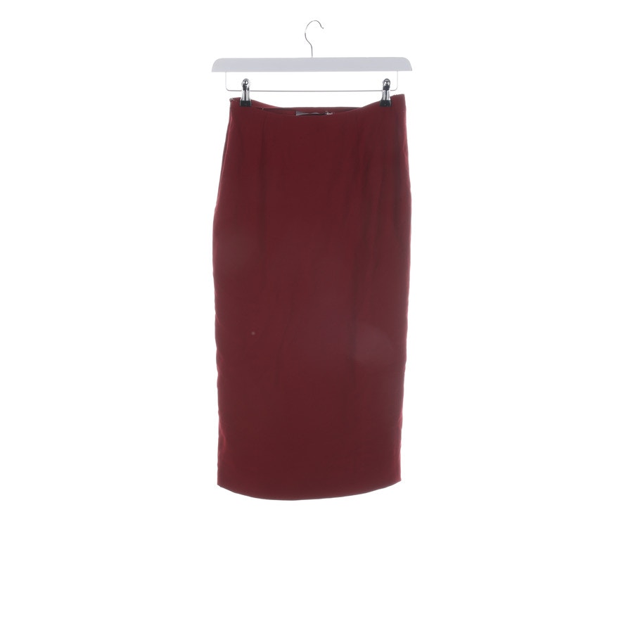 Image 2 of Skirt 34 Red in color Red | Vite EnVogue
