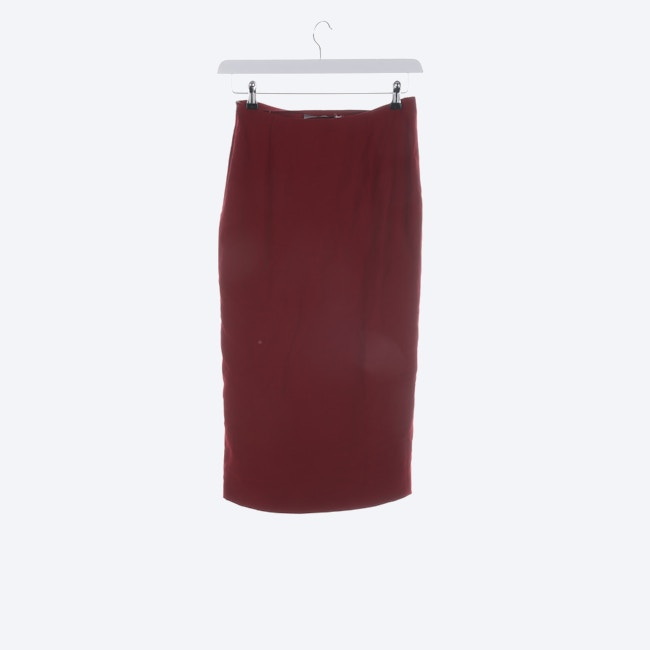 Image 2 of Skirt 34 Red in color Red | Vite EnVogue