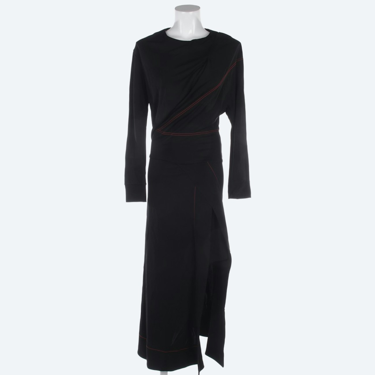 Image 1 of Knit Dress 36 Black in color Black | Vite EnVogue