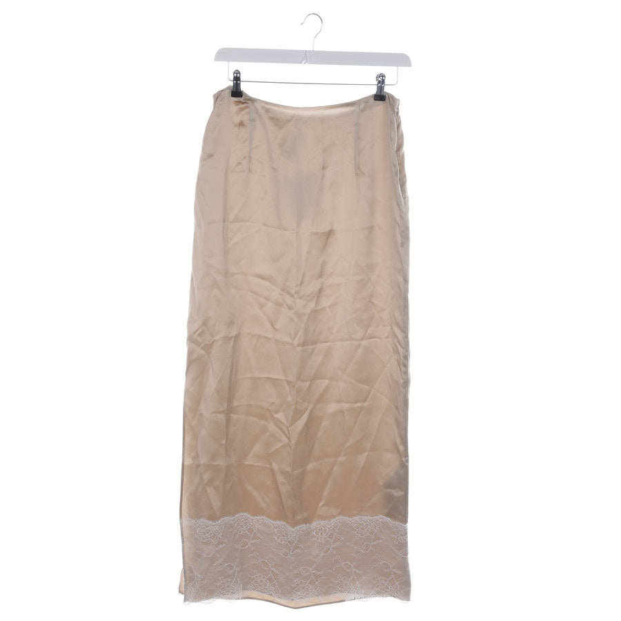 Image 1 of Skirt L Gold in color Metallic | Vite EnVogue