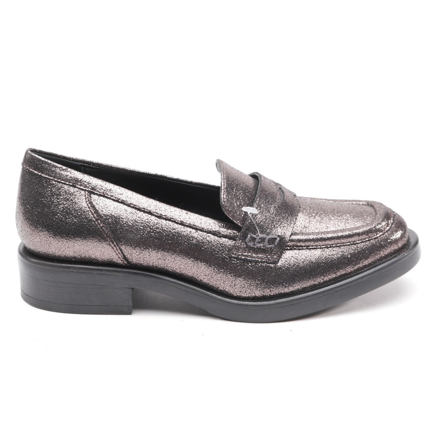 Image 1 of Loafers EUR 36 Silver in color Metallic | Vite EnVogue