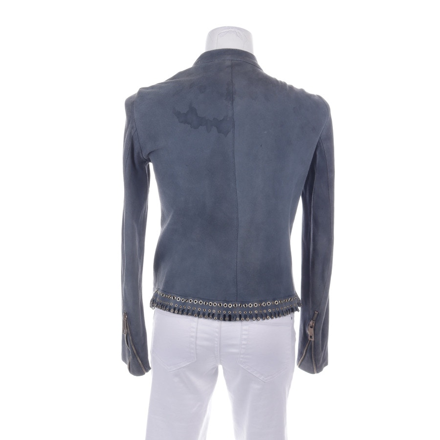 Image 2 of LeatherJackets M Steelblue in color Blue | Vite EnVogue