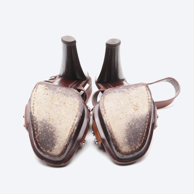Image 4 of Heeled Sandals EUR 36.5 Brown in color Brown | Vite EnVogue