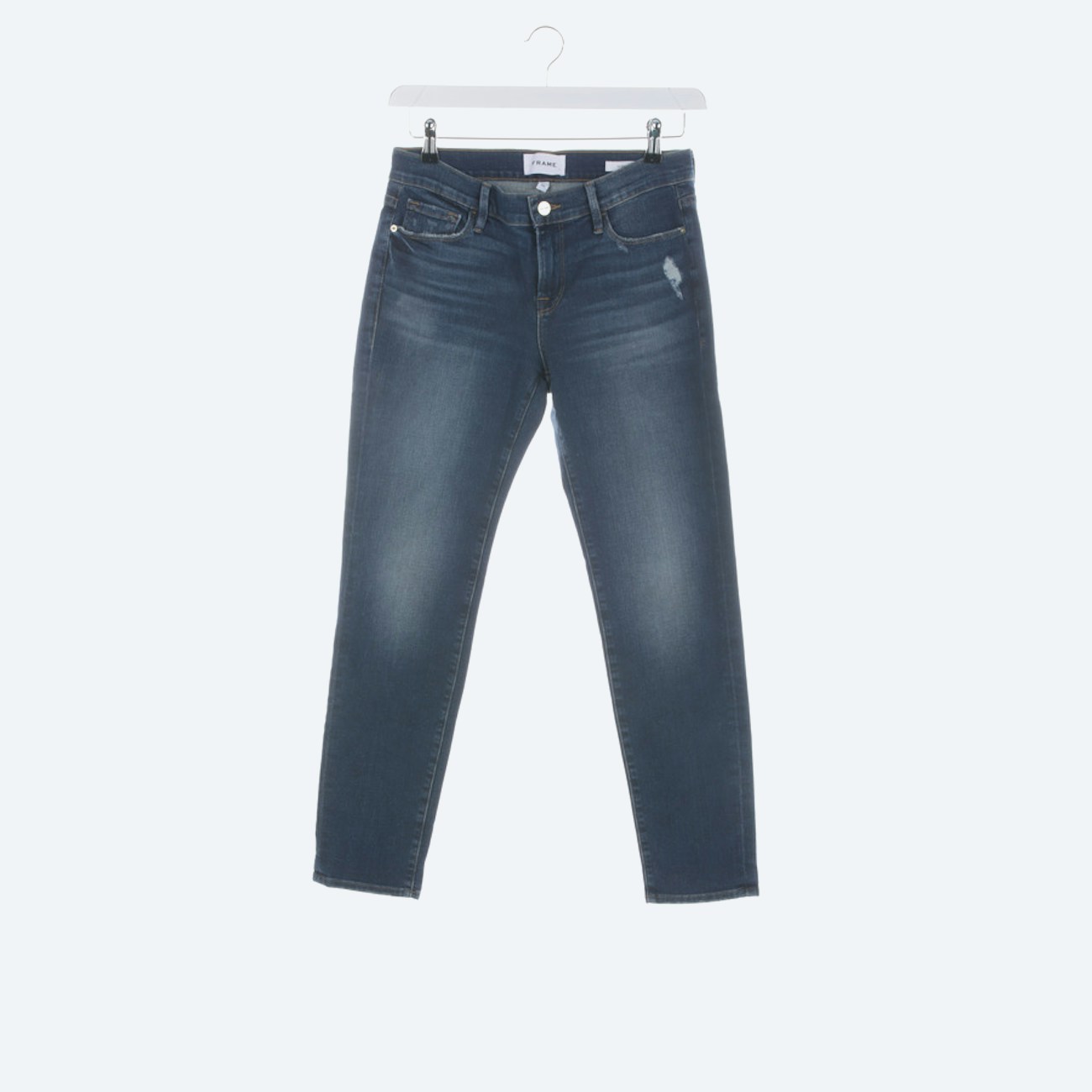 Bild 1 von Slim Fit Jeans W26 Dunkelblau in Farbe Blau | Vite EnVogue