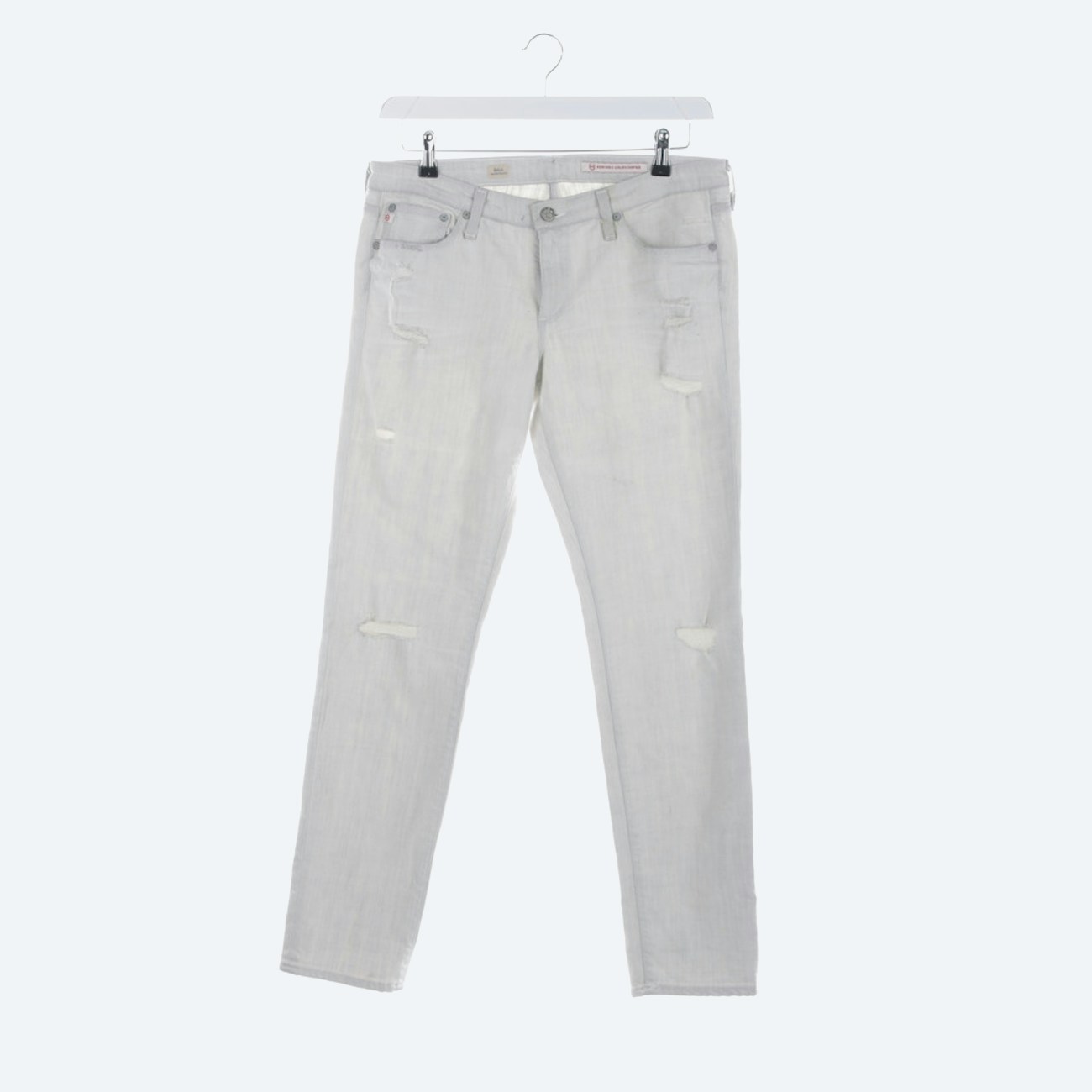 Bild 1 von Straight Fit Jeans W31 Hellgrau in Farbe Grau | Vite EnVogue