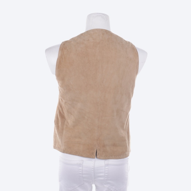 Image 2 of Vest 40 Brown in color Brown | Vite EnVogue