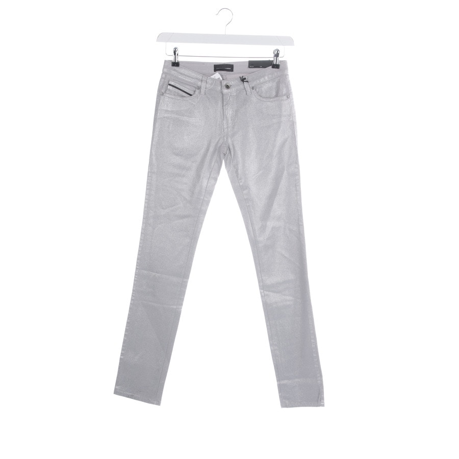 Image 1 of Trousers W30 Silver in color Metallic | Vite EnVogue