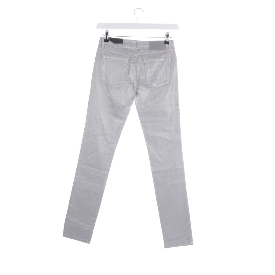 Image 2 of Trousers W30 Silver in color Metallic | Vite EnVogue