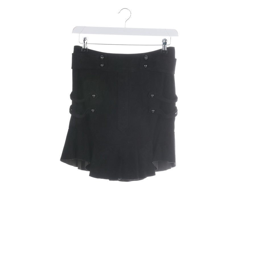 Image 1 of Leder Leather Skirt 40 Black in color Black | Vite EnVogue