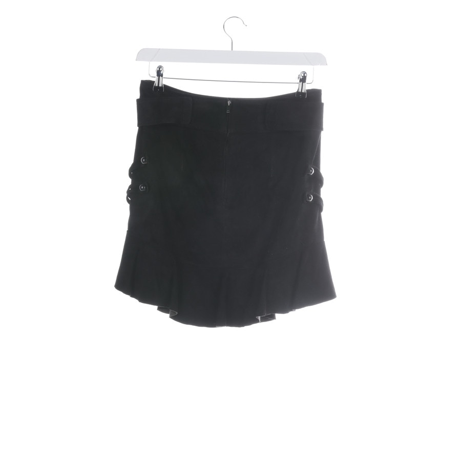 Image 2 of Leder Leather Skirt 40 Black in color Black | Vite EnVogue