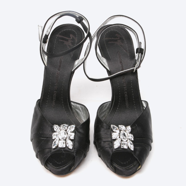 Image 2 of Heeled Sandals EUR38 Black in color Black | Vite EnVogue