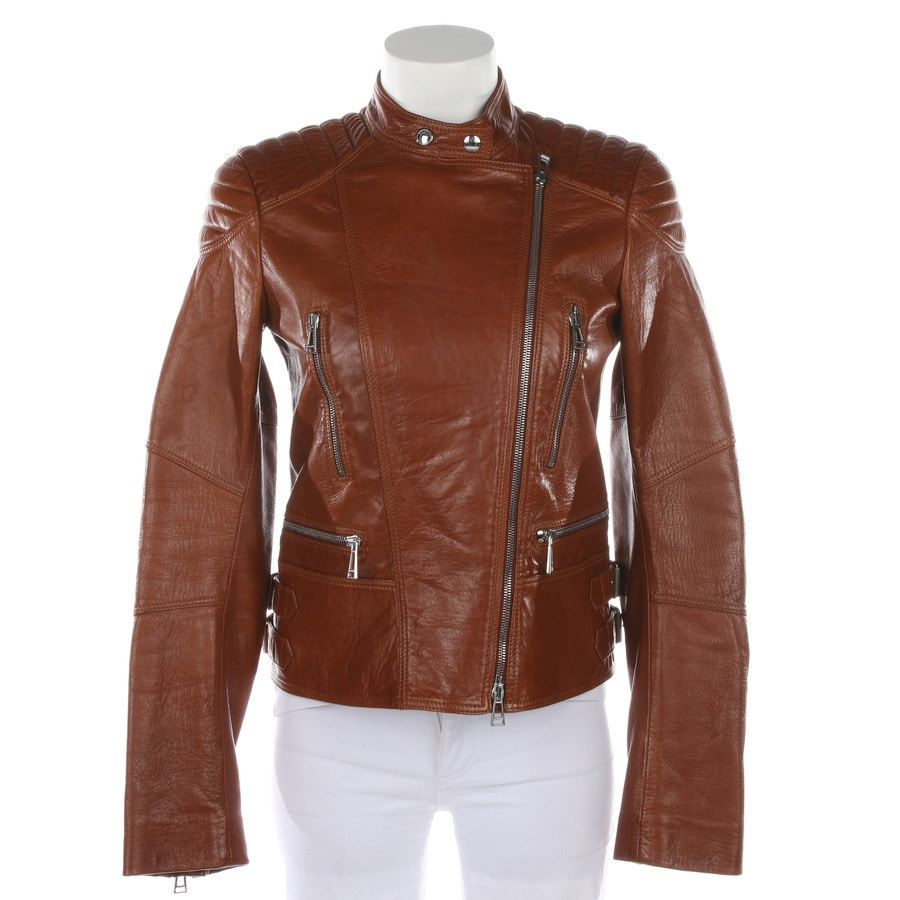 Image 1 of LeatherJackets 34 Chocolate in color Brown | Vite EnVogue