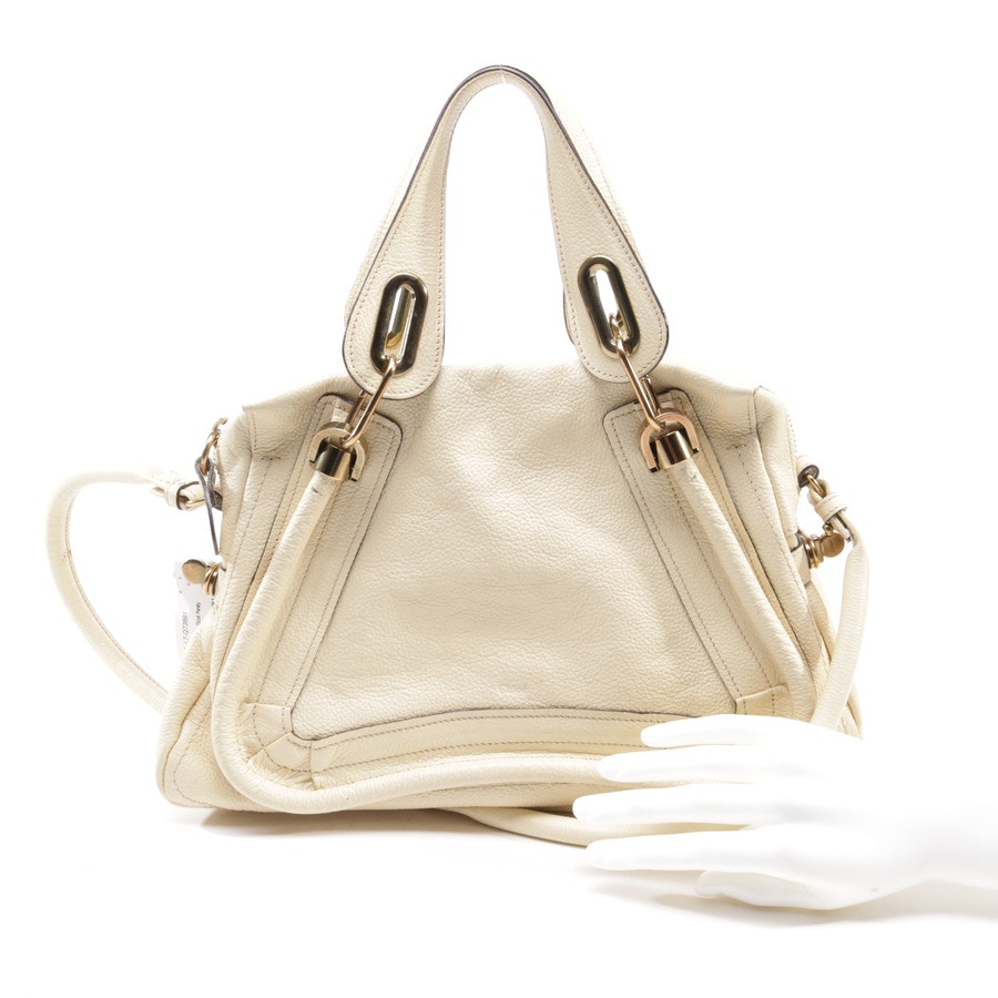 Image 4 of Paraty Handbag Beige in color White | Vite EnVogue