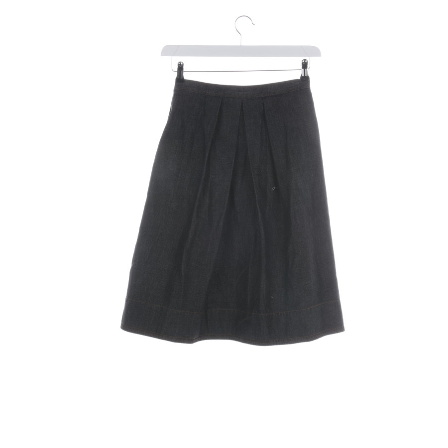 Image 2 of Skirt 32 Black brown in color Black | Vite EnVogue