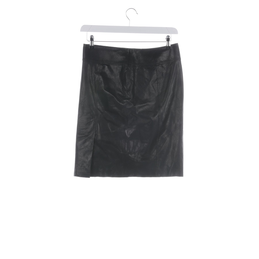 Image 2 of Leder Skirt S Black in color Black | Vite EnVogue