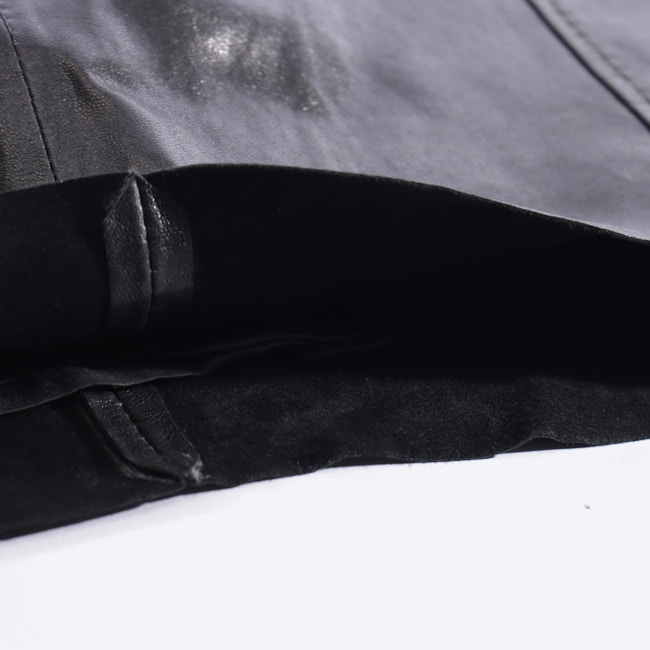 Image 3 of Leder Skirt S Black in color Black | Vite EnVogue
