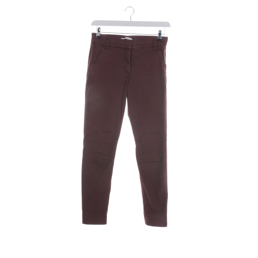 Image 1 of Trousers 36 Maroon in color Red | Vite EnVogue