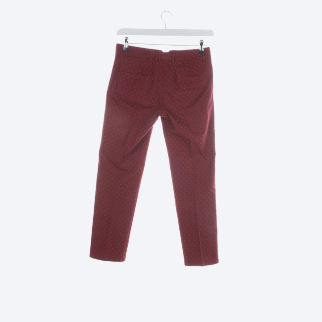 Image 2 of Trousers 34 Dark red in color Red | Vite EnVogue