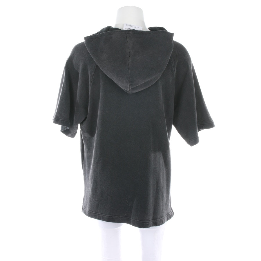 Image 2 of Hooded Sweatshirt S Dark Gray in color Gray | Vite EnVogue
